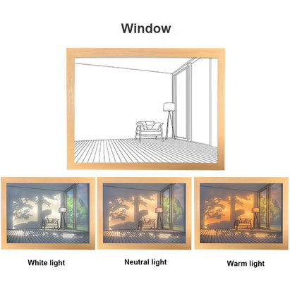 O estilo do Ins como a noite da cabeceira do presente ilumina a pintura clara decorativa da mesa do diodo emissor de luz de Dimmable para a casa da casa
