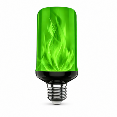 3W E27 Flicker Flame lâmpadas noturnas para decoração de Natal